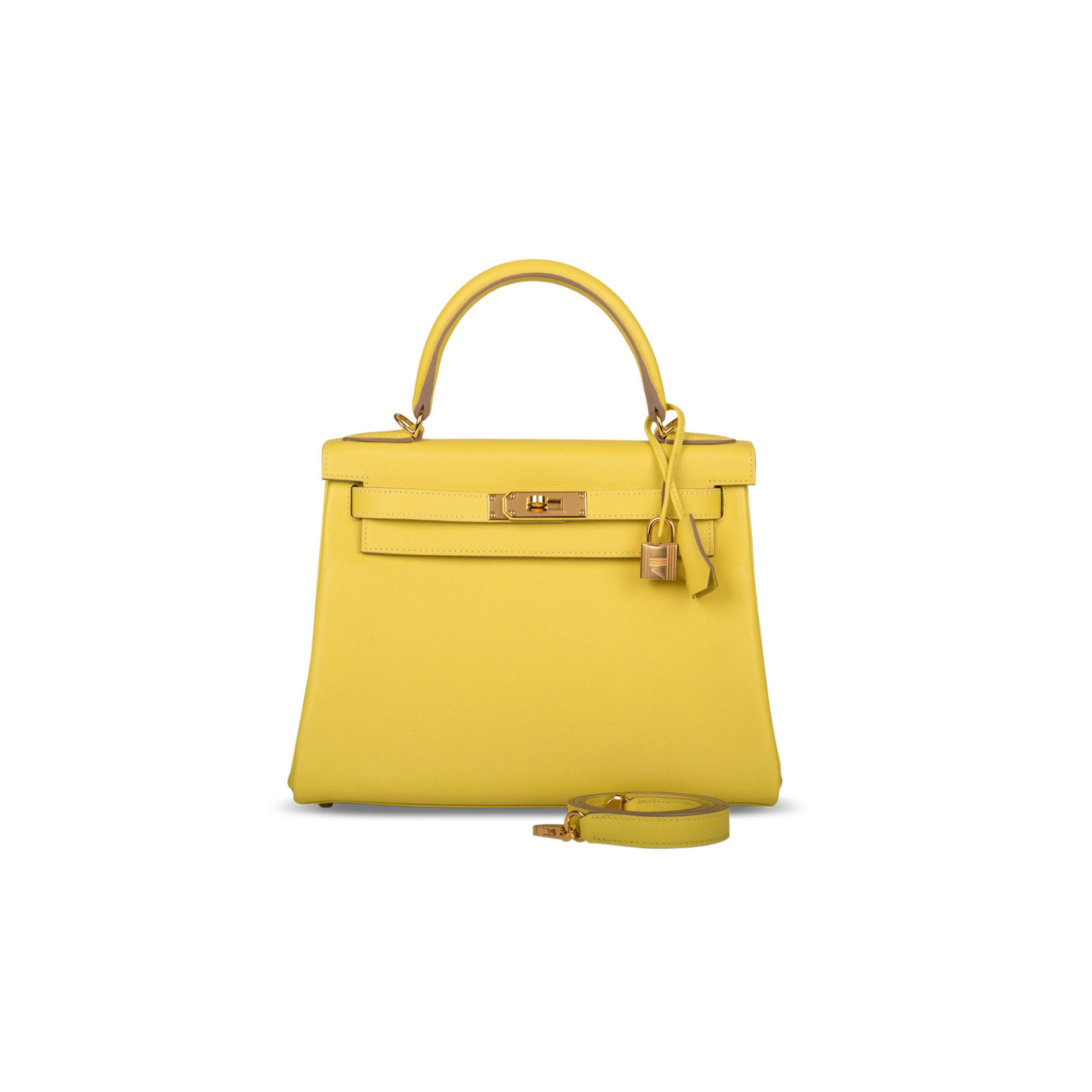 H**me5 kelly 28 lime evercolor gold hardware (28*22*10cm)